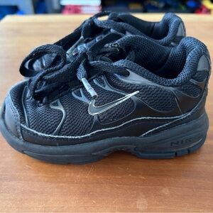 Nike Air Max Plus GS Black Pure Platinum Sneakers